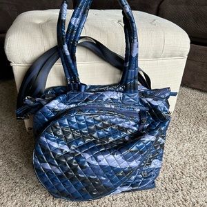 OLIVER THOMAS Blue Camo Tennis Bag